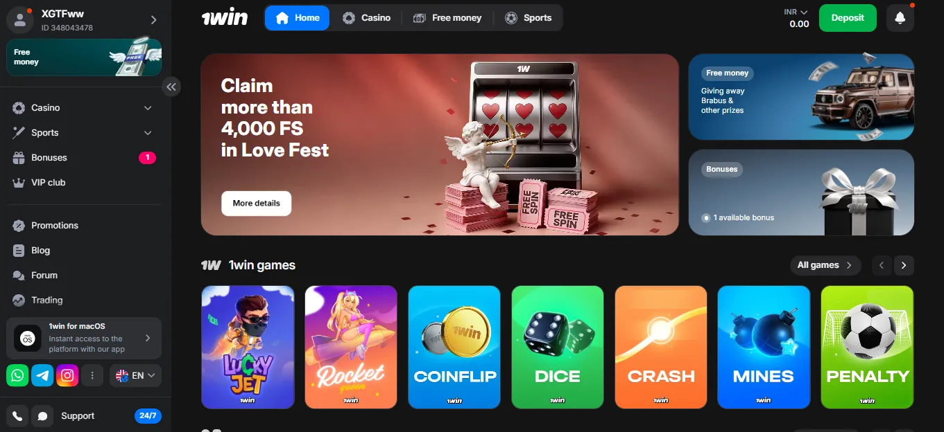 Sports Betting at 1Win Bet: Cricket, IPL, and Football