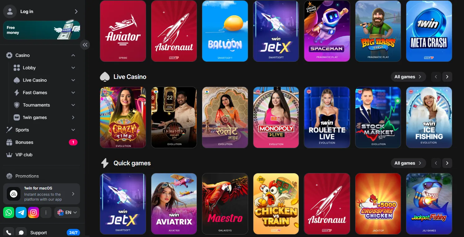 Why Players Prefer 1 Win Aviator (RTP, Features)